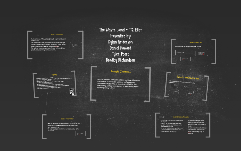 II. A Game of Chess - The Wasteland by T.S. Eliot