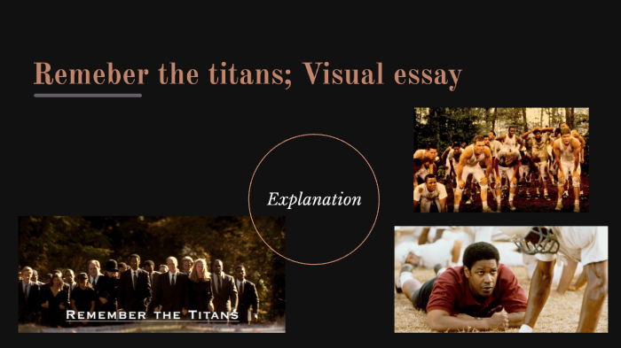 essay on remember the titans