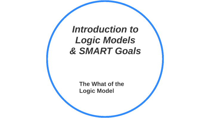 Logic Model and Smart Goals by Edward LaPorte on Prezi