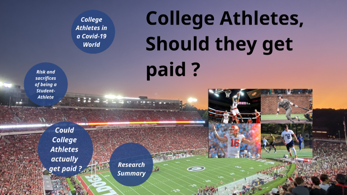 Should College Athletes Get Paid By Victor Uceda