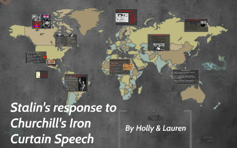 Joseph Stalin S Response To Churchill S The Iron Curtain Sp By