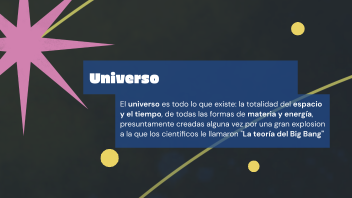 Origen del Cosmos y de la Vida by juanes ruiz on Prezi