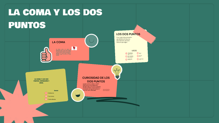 EL USO DE LA COMA Y LOS DOS PUNTOS by Ana Mar Ruiz García on Prezi
