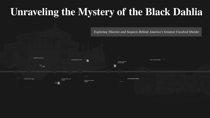 Unraveling the Mystery of the Black Dahlia by Molly Roberts on Prezi