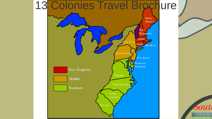 colonies travel brochure