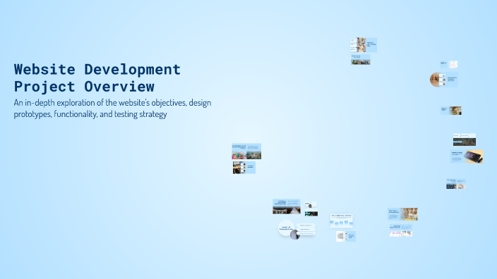 Website Design Project Preview Website Development Project Overview by the great on Prezi