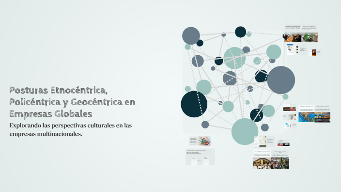 Posturas Etnocéntrica, Policéntrica y Geocéntrica en Empresas Globales ...