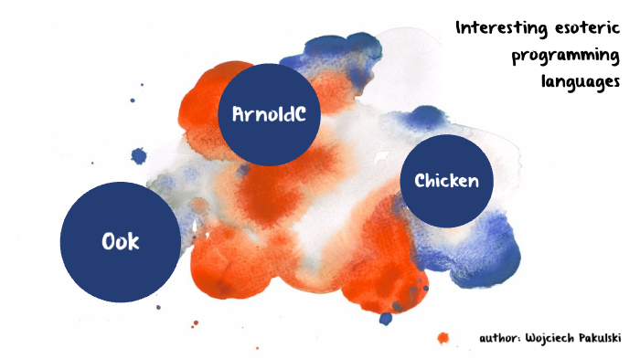 The most interesting esoteric programming languages by Wojciech ...
