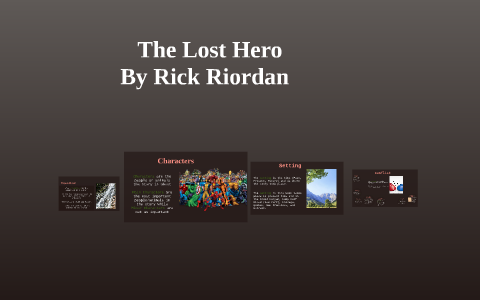 the lost hero series characters