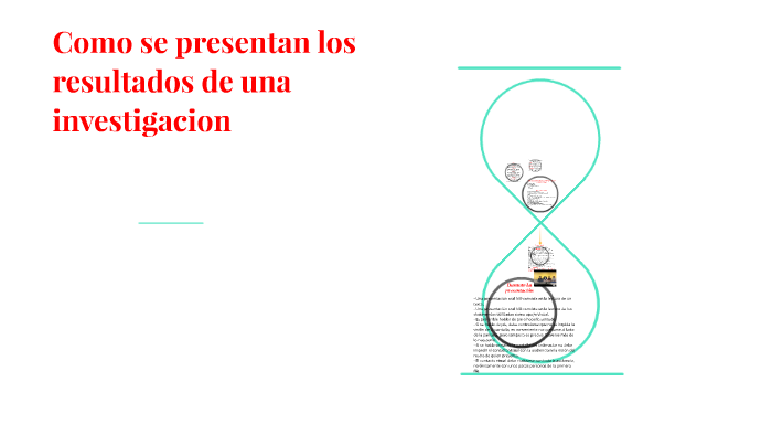 Como se presentan los resultados de una investigacion by Carolina Perez