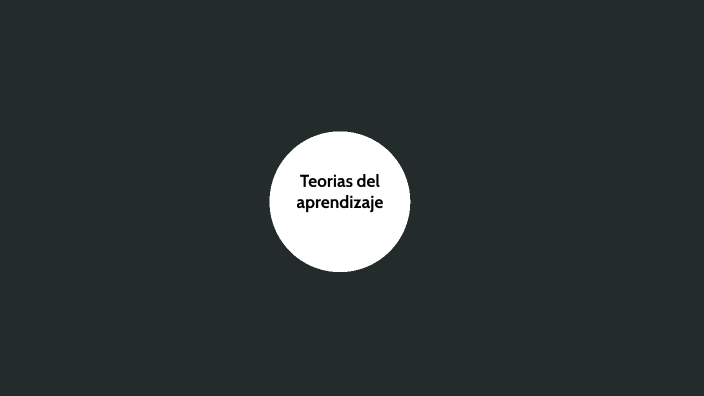 Teorias del aprendizaje by Manuel Juarez on Prezi