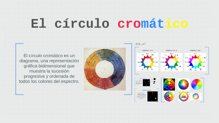 El círculo cromático by William Villena on Prezi