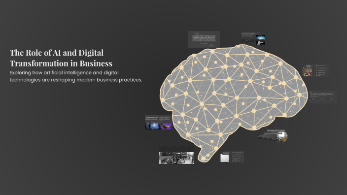 The Role of AI and Digital Transformation in Business by on Prezi