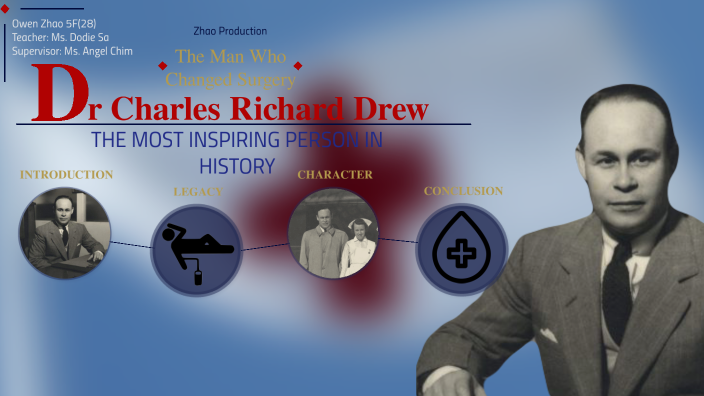 American Saviour-Dr Charles Richard Drew by Owen Zhao on Prezi Next