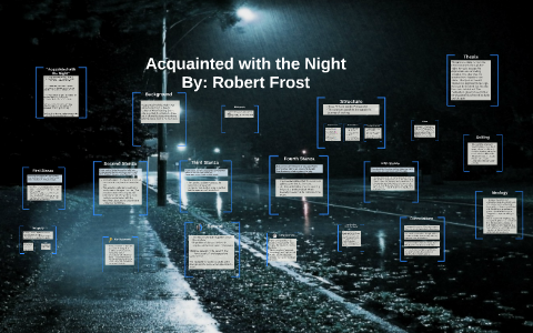 acquainted with the night analysis