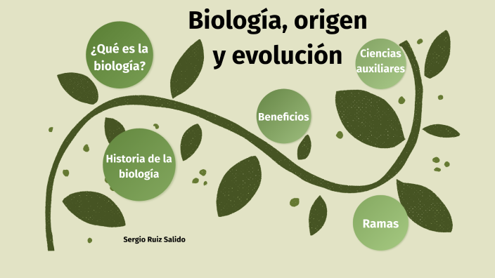 Biología, origen y evolución by sergio sergio ruiz