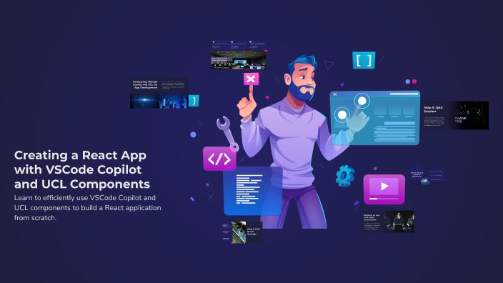 Ucl Components Creating a React App with VSCode Copilot and UCL Components by Siva on ...