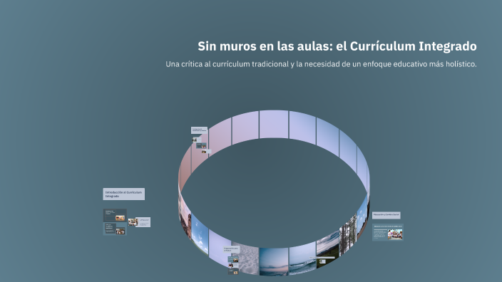 Sin muros en las aulas: el Currículum Integrado by Zaira Ramirez on Prezi