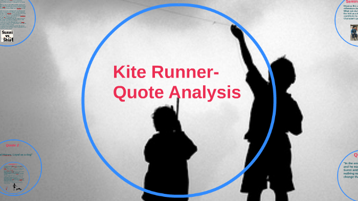 kite runner quotes and analysis