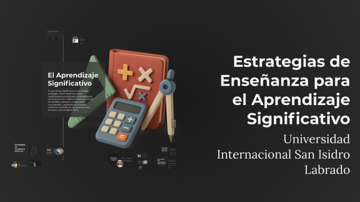 Estrategias de Enseñanza para el Aprendizaje Significativo by Jam Villa ...