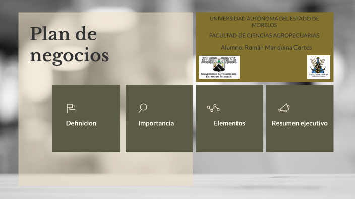 Plan de negocios by on Prezi