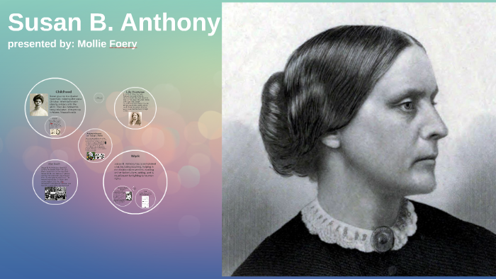 Susan B. Anthony By Mollie F