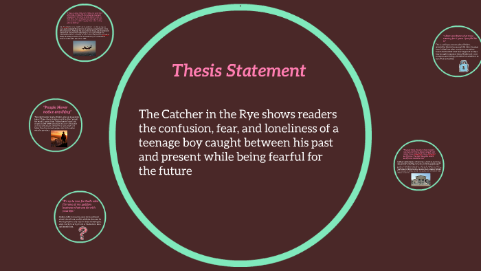 The Catcher in the Rye Final Exam by Isabel Camacho on Prezi