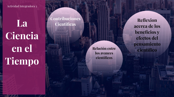 LA CIENCIA EN EL TIEMPO by ROSA IVETH GOMEZ HERNANDEZ on Prezi