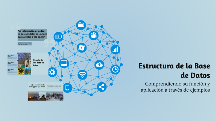 Estructura de la Base de Datos by Oniel ff on Prezi