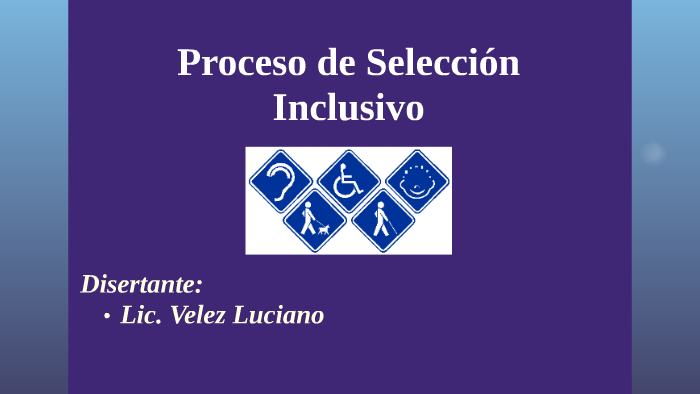 Inclusión Laboral De Personas Con Discapacidad By Luciano Velez