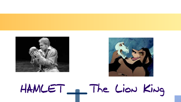 Hamlet and the Lion King plot and character comparison by Laura Beschi