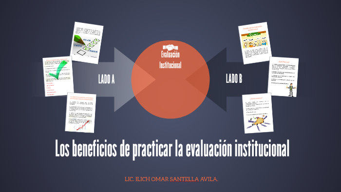 Los Beneficios De Practicar La Evaluación Institucional By Ilich Omar ...