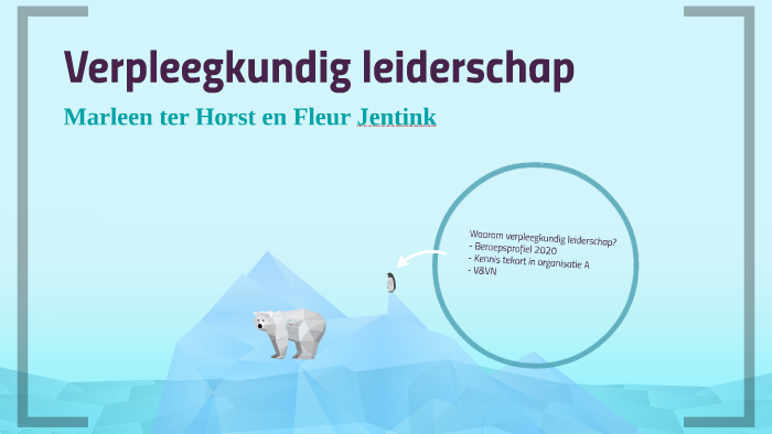 Verpleegkundig Leiderschap By Fleur Jentink On Prezi