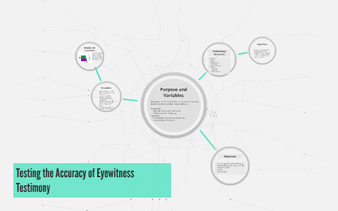 Testing the Accuracy of Eyewitness Testimony by Michael Jennings on Prezi