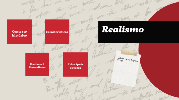 Realismo by Gabriel Lauria on Prezi