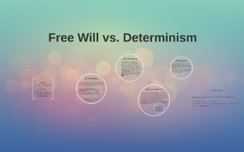 Free Will vs. Pre-Determination by Nicole Hueni