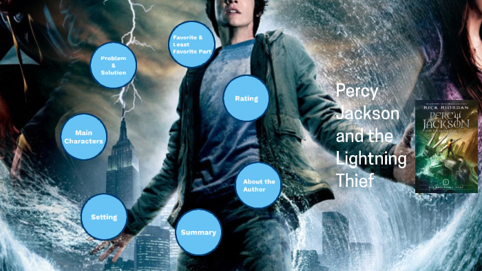 percy jackson and the lightning thief movie summary