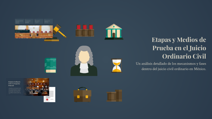 Etapas y Medios de Prueba en el Juicio Ordinario Civil by Yanela DK on ...