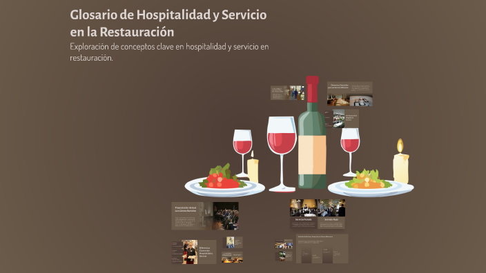 Glosario de Hospitalidad y Servicio en la Restauración by Luis Gomez on ...