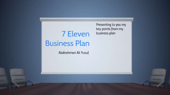 business plan of 7 eleven