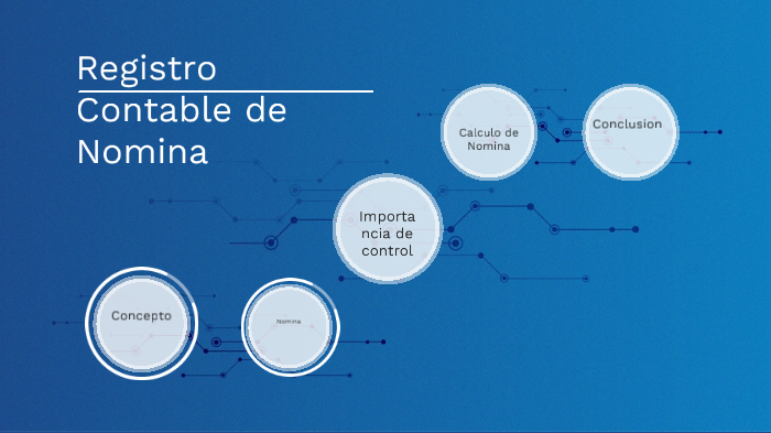 Registro Contable de Nomina by Mario Raul Contreras Garcia on Prezi