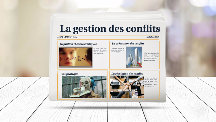 La gestion des conflits by Olivier Amzallag on Prezi