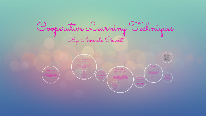 Cooperative Learning Presentation Techniques by Amanda Puckett on Prezi