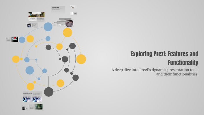 Exploring Prezi: Features and Functionality by Stephany Jane on Prezi