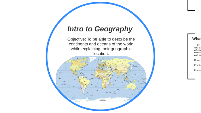 Intro to Geography by David Kominsky