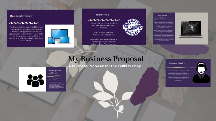 My Business Proposal by Quinton Alexader on Prezi