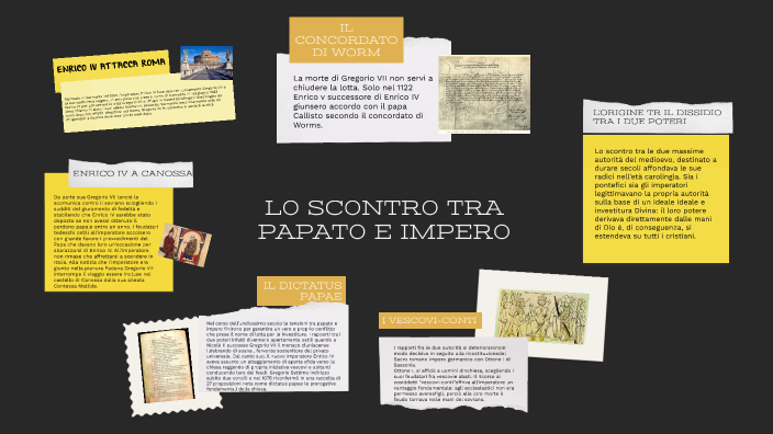LO SCONTRO TRA PAPATO E IMPERO by mattia tarantino on Prezi