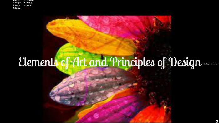 Elements of Art and Principles of Design by Jillian Geralds on Prezi