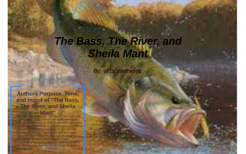 the bass the river and sheila mant by wd wetherell