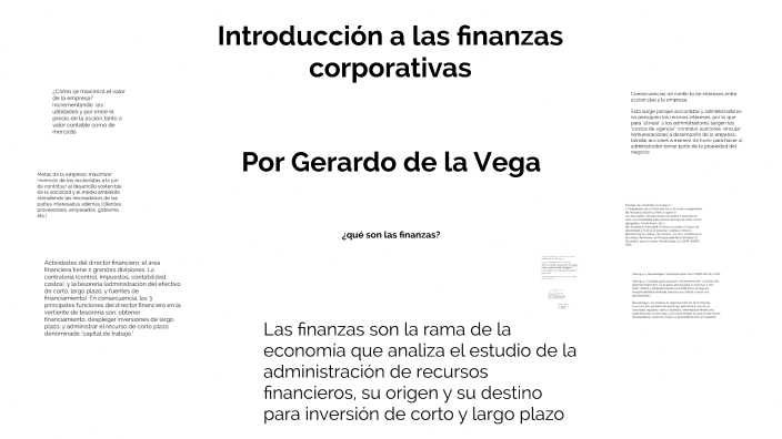 Finanzas Corporativas by 4julio 2004 on Prezi